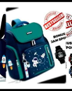 Tas ASTRONOT ransel anak sekolah Laki laki TK SD tas ransel karakter astronot tas anak