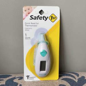 SAFETY FIRST QUICK READ EAR THERMOMETER 1 SECOND Reading time