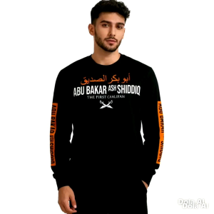 Kaos Dakwah Islami Abu Bakar Ash Shiddiq RA Tangan panjang