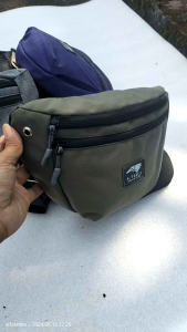 Tas WaistBag - Tas Selempang Pria Kanvas/Tas Pinggang Kekinian