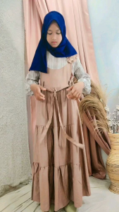 GAMIS SAHARA ANAK TANGGUH: Desain Gamis Anak Modern & Nyaman