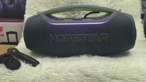 SY HOPESTAR ลำโพงบลูทูธ A60 ULTRA 450วัตต์ แถมไมค์ลอย1อัน ลำโพง6ดอก มีไฟRGB ปรับเบสได้3โหมด ของแท้100%
