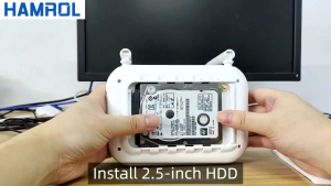 CCTV 2 Kamera Wireless WIFI 8 MP Mega Pixel