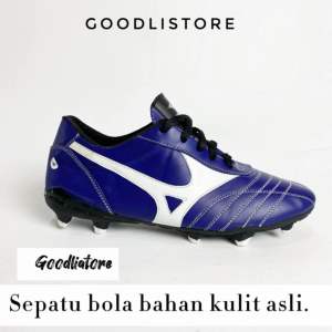 [serbakulitasli] sepatu bola bahan kulit sudah jahit keliling kualitas terbaik