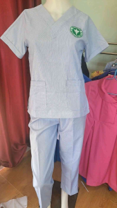 #เสื้ออนามัยคอวี #เสื้ออนามัยชุมชน