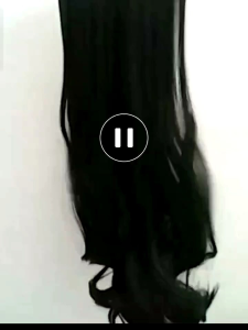 แฮร์พีชหางม้าผูกลอนเบา ๆ 38 ซม. เนียน ๆ สวย #ไม่เงา ทนร้อน เนียน สวย รุ่น#2/30 สีน้ําตาลอ่อน หรือ น้ําตาลประกายทอง