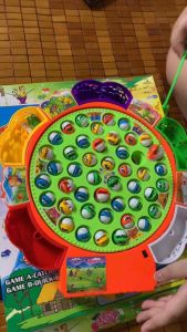 🎣 Bộ Đồ Chơi Câu Cá 45 Con – 5 Cần Câu – Game Gia Đình Cho Bé 9259