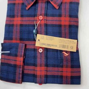 (6P0453)Sơ mi viettien dài tay dạng nỉ mỏng (regular )fom rộng(