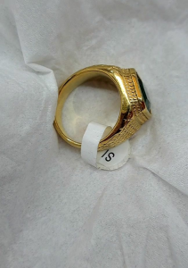 Cincin Pria Titanium Super Real Tidak Luntur dan Anti Karat Batu Akik