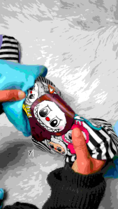 LABUBU SETELAN ANAK PEREMPUAN LABUBU SALUR 1-10 TAHUN VIRAL TERBARU