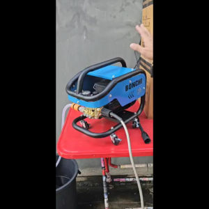 BONCHI เครื่องฉีดน้ำมีล้อปรับแรงดันได้ 380 บาร์ รุ่น QXJ-21