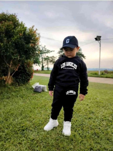 JONAS (LOS ANGELES) HOODIE/JOGGER KIDS TERNO (WITH SIZES 1 TO 8 Y.O) BY:JLC