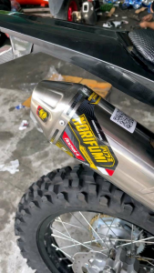 Knalpot Racing Norifumi Rocket 4: Pilihan Terbaik untuk CRF 150 KLX 150 KLX BF DTracker WR 155 Viar Cross 150