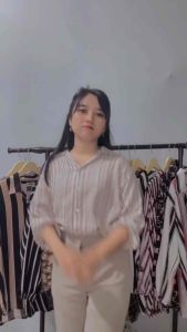 KEMEJA WANITA RAYON MOTIF PREMIUM