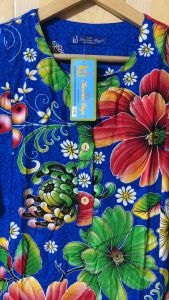 Baju Tidur Original Kencana Ungu Label Biru Daster Busui Lengan Pendek Motif Bunga Terbaru Ld.116 cm/ Pakaian Santai Dress Wanita Kekinian 2Kantong Depan Katun Rayon Premium Adem Nyaman Dipakai Grosir Promo Murah Bisa Cod