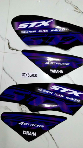 Yamaha STX sticker decals