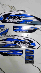 TMX 155 LIMITED EDITION STICKER DECALS W FREEBIES