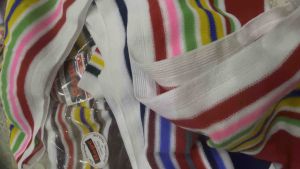 แพค6ตัว/12ตัว กางเกงในชายผ้าทอ ลายริ้ว สีสดใส เนื้อผ้าคอตตอน ไม่แพ้ต่อผิว