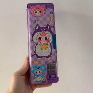 Kotak Pensil Magnet Baby Three Cute Glitter BC 383