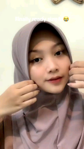 Hijab  Sporty Jersey | SIZE M Pet Tebal | Besar | Kerudung Instan