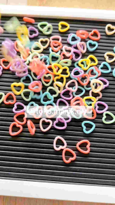 20gram manik ring love bolong manik-manik lucu