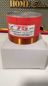 ว้อยลำโพง วอยซ์ 75 2ชั้น มีเนียม ทนความร้อนสูง ลำโพง 15-18นิ้ว ขนาด75มิล 2ชั้น 15 นิ้ว รุ่น OB4803