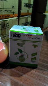 Lampu Cas Meja VDR V-3015DL Lampu Belajar Bohlam 3W LED Emergency