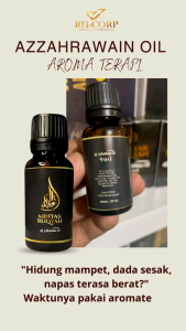 Azzahrawain Oil Herbal 9in1 Terapi Rukiya Ust Nuruddin Al Indunissy Diberkahi Al Baqoroh & Al Imron