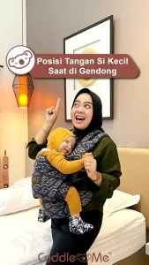 Gendongan Bayi - Gendongan Kanguru SSC M shape Adjustable WCSSC Ultimo Carrier CuddleMe