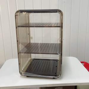 Luxurious Baby Cutlery Storage Box Dust-proof Insect-proof Baby Bottle Food Tools Milk Powder Box Drain Cabinet Rack