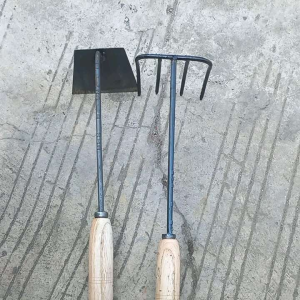 GARUKAN SAMPAH DAN CANGKUL MINI (1PAKET)