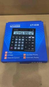 Kalkulator Dagang Citizen 12 Digit CT-638 Check & Correct