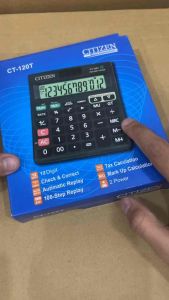 Kalkulator CITIZEN 120T 12 Digit - Kakulator Dagang / Kalkulator check / Calculator 12 Digit