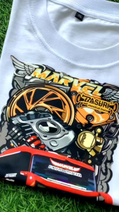 Kaos Anak Laki-Laki Karakter Bus Basuri Sanjaya Marvel JB 5 dan Albino Saleb Style Free Stiker