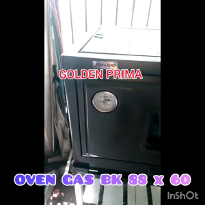 OVEN GAS LPG ROTI KUE PIZZA BK 88 X 60 GP