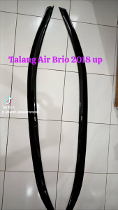 Talang Air & Side Visor Premium All New Honda Brio 2018-2024 Slim Super Premium