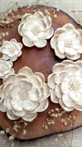 Bunga Klobot Jagung Teratai Putik 4-5 cm