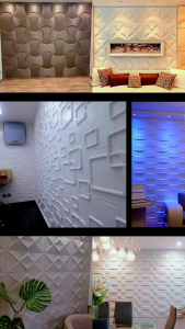 walpaper dinding walpanel beton 3D 50x50