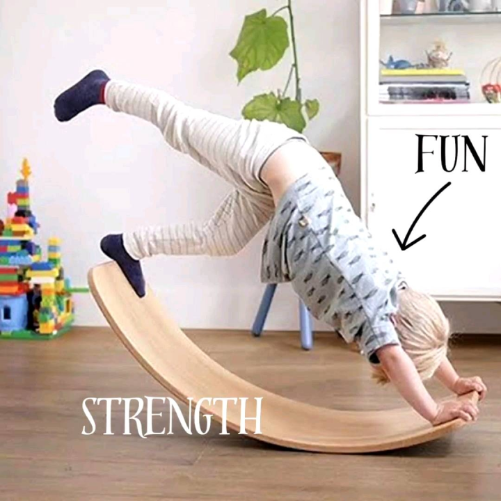 Montessori Balance board kids board/ wobble balance board / พร้อมส่ง