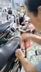 Baga PHượt lắp cho xe Axilo và Hayate sử dụng chung loại baga(tặng kèm xốp bọc gác tay)khi mua bộ có gác tay