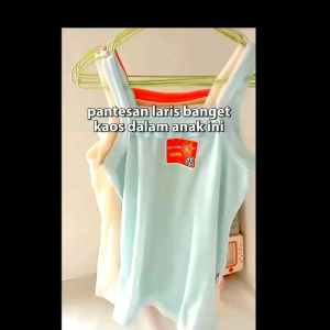 Kaos Dalam Anak Perempuan Renda Warna / Singlet Anak / Tangtop Anak Perempuan