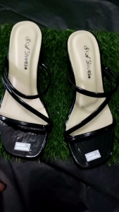 SANDAL WANITA HAK HEELS 5CM TALI SILANG TERBARU DAN ELEGAN