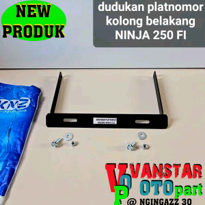 Breket Dudukan Plat Nomor Kolong Tail Tidy Ninja 250 FI 250FI N250FI
