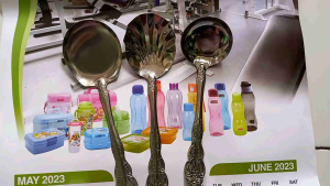 Paket 3 pcs Centong Sayur Stainless Murah/Irus Kecil