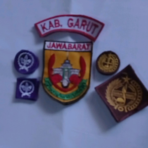 Paket Atribut Pramuka Kab. Garut Bordir Putra Putri