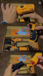 INGCO Lithium-Ion Cordless 4Pcs Combo Kit