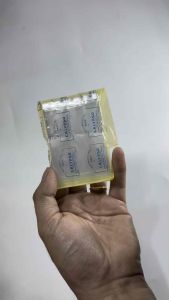 2 x 3 calypso PP PLASTIC 0.0018 transparent 100 pieces per pack By Drakes packaging Supplies