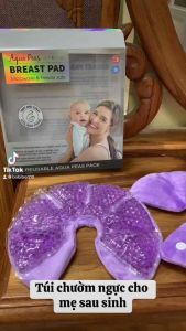 [1 HỘP 2 CÁI] Túi chườm ngực cho mẹ sau sinhTúi chườm nóng lạnh thông tắc tia sữa kích sữa cho mẹ sau sinh