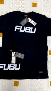 T-SHIRT FUBU FOR MENS BRANDED ORIGINAL OVERRUNS MALL PULL OUT
