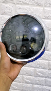 LAMPU DEPAN DAYMAKER 7 INCHI SET BATOK TINGGAL PASANG PNP RX KING VIXION SCORPIO NINJA TIGER MEGAPRO